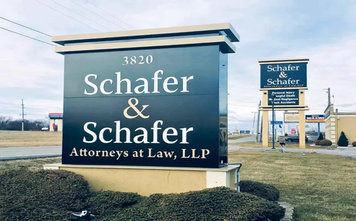 Commercial monument sign in Westville IN with custom design and branding